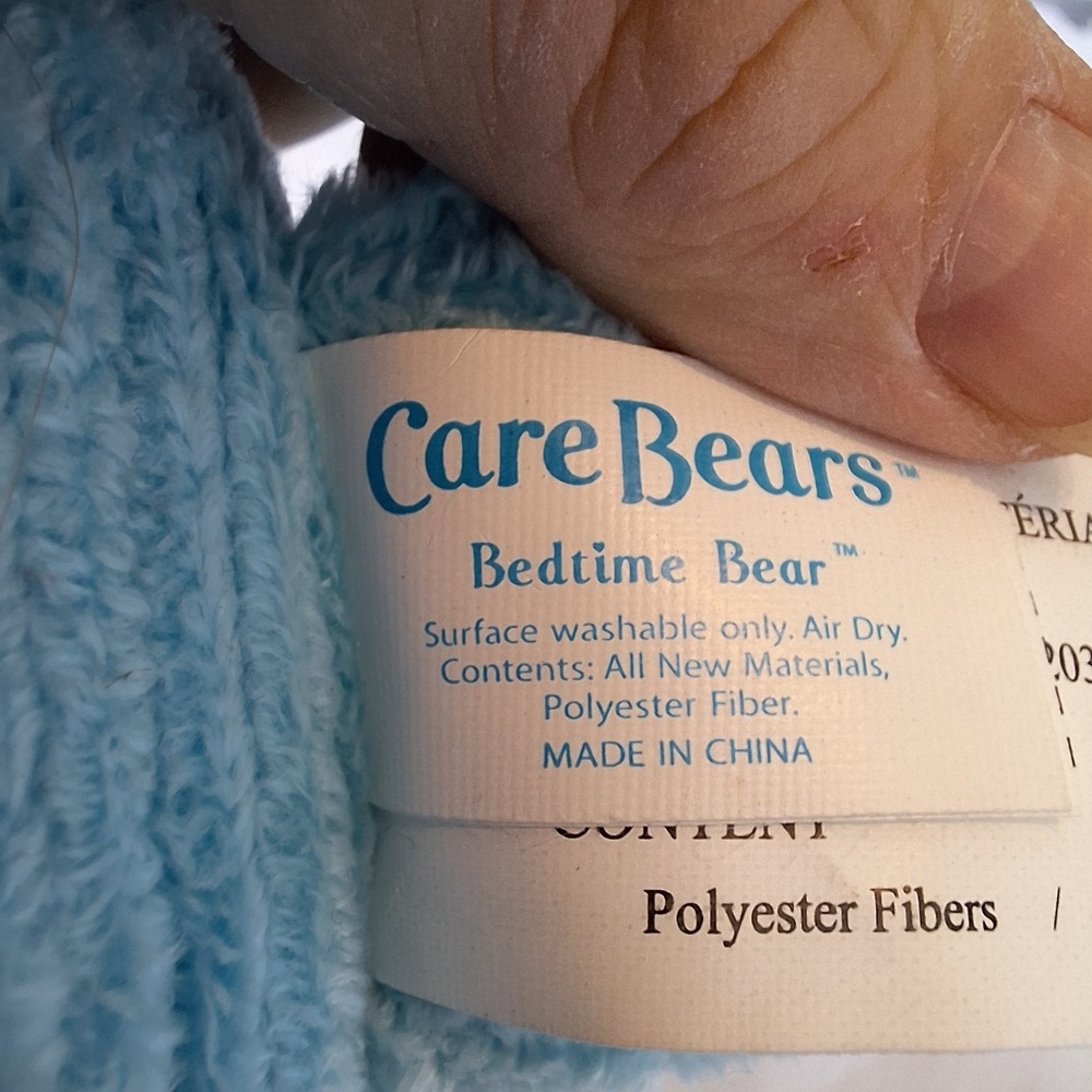 Vintage 2004 Special Edition Care Bears Bedtime Bear Plush 10 Inches - Picture 9 of 11